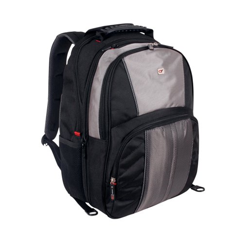 Gino Ferrari ASTOR Backpack Black/Grey (Up to 16 inch laptops) GF502