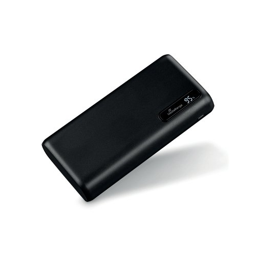 MediaRange Mobile Fast Charger Power Bank 20000mAh 2x USB A x1 USB-C Black MR756