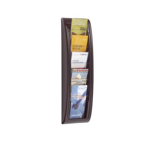 Fast Paper Quick Fit System Wall Display 5 x 1/3 A4 Black F406201