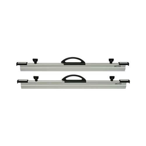 Arnos Hang-A-Plan Binders with Handles A1 Silver Pack of 2 D100A2PK