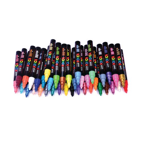 Posca Uni Posca PC-5M Paint Marker Bullet Assorted (Pack of 8) 153544843