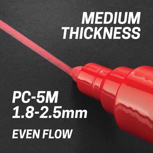 Posca 5M Paint Markers Medium Assorted (Pack of 4) 153544133