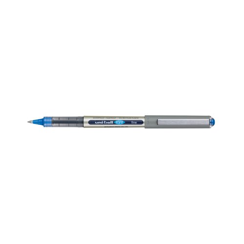 Uni-Ball Liquid Ink Rollerball Pen UB-157E Blue (Pack of 12) 315168000