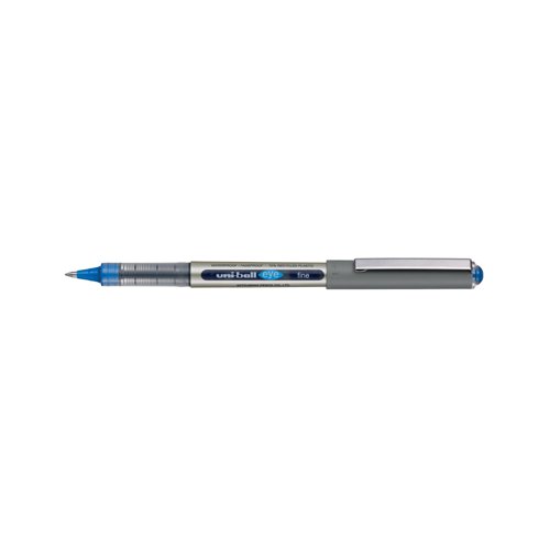Uni-Ball Liquid Ink Rollerball Pen UB-157E Blue (Pack of 12) 315168000