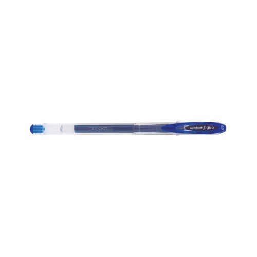 Uni-Ball Signo UM120 Rollerball Gel Pen Blue (Pack of 12) 781260000