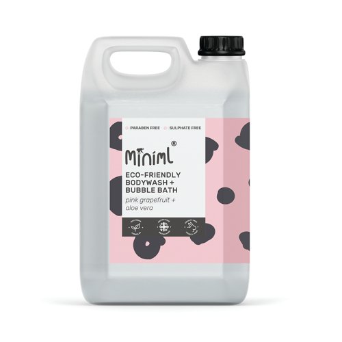Miniml Bodywash Bubble Bath Pink Grapefruit Aloe Vera 5L MIN123