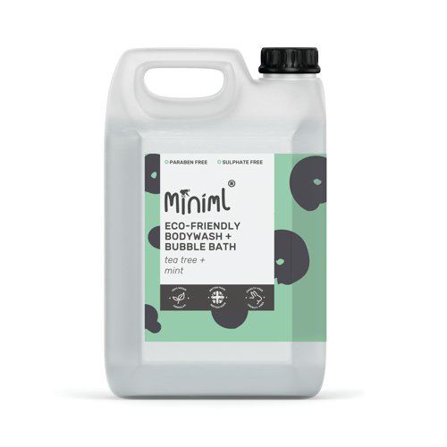 Miniml Bodywash Bubble Bath Tea Tree Mint 5L MIN167