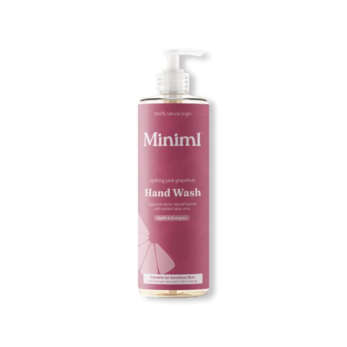 Miniml Hand Wash Pink Grapefruit 400ml (Pack of 6) MIN439