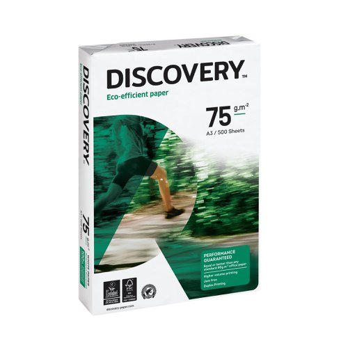 Discovery A3 75gsm White Paper (Pack of 500) 59911