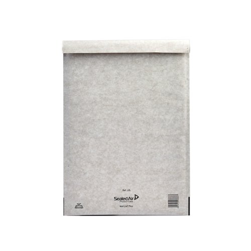 Mail Lite + Bubble Lined Size J/6 300x440mm Oyster White Postal Bag (Pack of 50) MLPJ/6