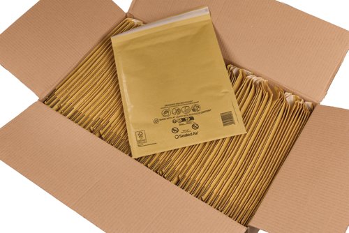 Sealed Air Mail Lite Bubble Postal Bag Gld G/4 Pack of 100 101273319