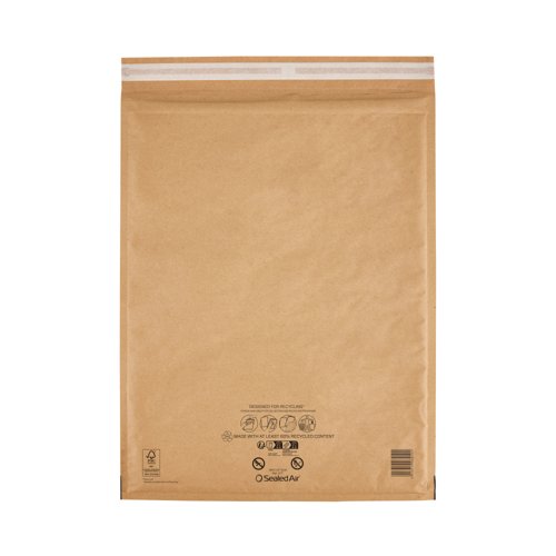Sealed Air Mail Lite Bubble Postal Bag Gld K/7 Pack of 100 101273333