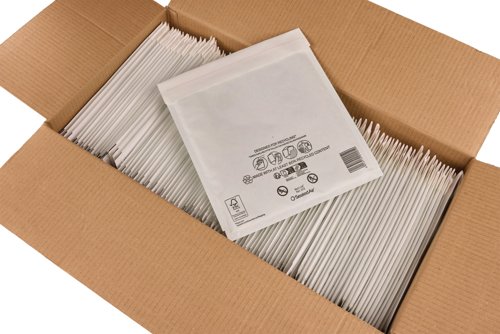 Sealed Air Mail Lite Bubble Postal Bag Wht E/2 Pack of 200 101273348
