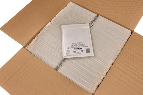 Sealed Air Mail Lite Bubble Postal Bag Wht D/1 Pack of 200 101273347