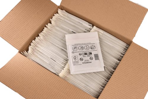 Sealed Air Mail Lite Bubble Postal Bag Wht A/000 Pack of 200 101273426