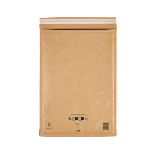 Sealed Air Bubble Lined Postal Bag Gold 300x440mm MLG J6 (Pack of 50) 103027408