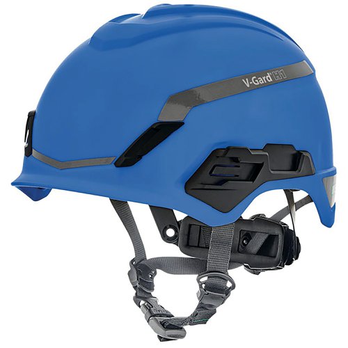 MSA V-Gard H1 Non Vented Helmet Blue