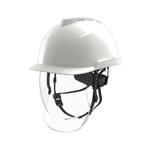 MSA V-Gard 950 Electrician Helmet Set White