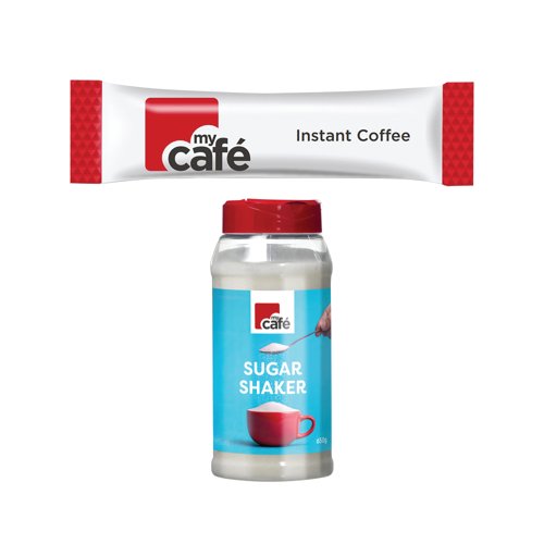 MyCafe Roast Coffee Sticks Pack of 250 Buy 1 Get FOC Sugar Shaker 650g