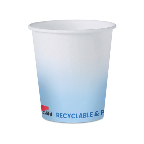 MyCafe Paper Water Drinking Cups 7oz Blue (Pack of 1000) MYC10112