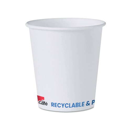 MyCafe Paper Water Drinking Cups 7oz White (Pack of 1000) MYC10113 | MYC10113 | VOW