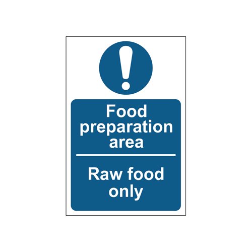 MyCafe Food Prep Area Raw Food 1.2mm PP 100x150 MYC10670