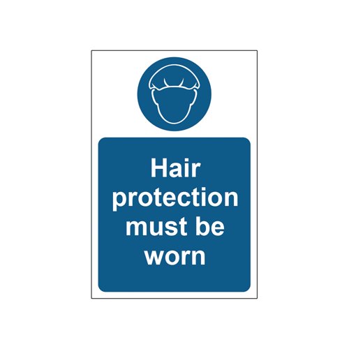 MyCafe Hair Protection Sign Self Adhesive Vnl 200x300 MYC10683