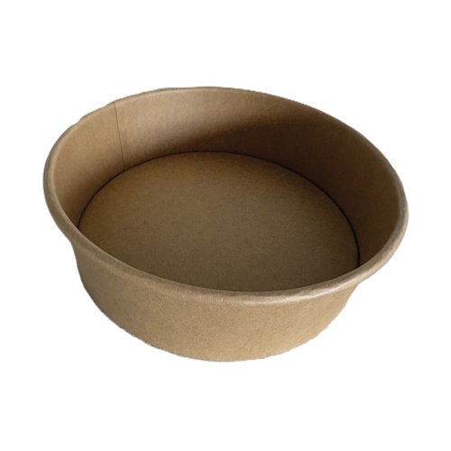 MyCafe Round PE Lined Kraft Bowl 1300ml Pack of 300 MYC11397