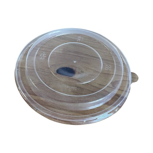 MyCafe Round rPet Lid for 500/1000ml Bowls Pack of 300 MYC11404