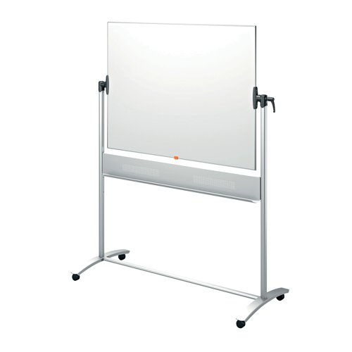 Nobo Enamel Magnetic Mobile Whiteboard 1200 x 900mm 1901033 | ACCO Brands