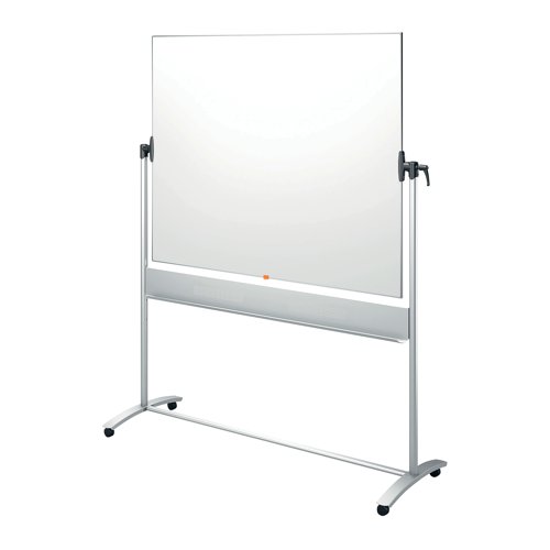 Nobo Steel Magnetic Mobile Whiteboard 1500x1200mm 1901031 | ACCO Brands