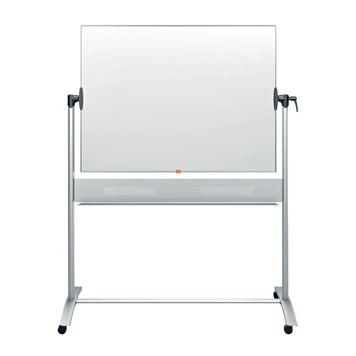 Nobo Enamel Magnetic Mobile Whiteboard 1500x1200mm 1901035 | ACCO Brands