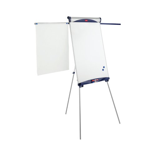 Nobo Shark Flipchart and Drywipe Easel Blue/Silver 1901918