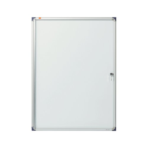 Slimline extra flat lockable glazed case for internal use. Ideal in corridors and where space is at a premium. White drywipe surface for writing and display of documents using magnets. Designed for secure display of 9xA4 documents. Supplied with wall fixings. 825x1060x22mm.