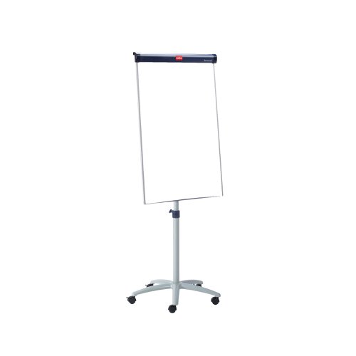 Nobo Barracuda Mobile Flipchart and Drywipe Easel Dark Blue 1902386