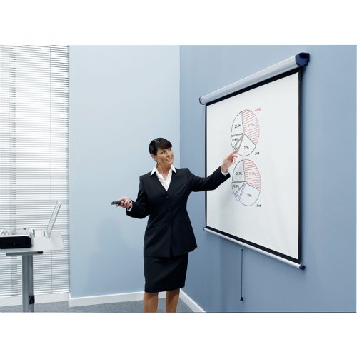 Nobo Projection Screen Wall Mounted 2000x1513mm 1902393 | ACCO Brands