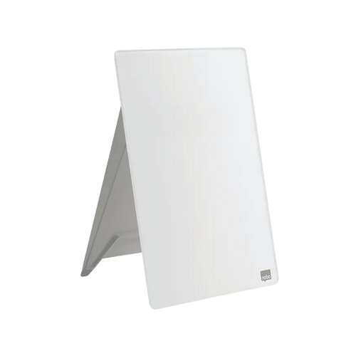 Nobo Desktop Dry Erase Glass Surface Whiteboard Easel 216x297 1905173