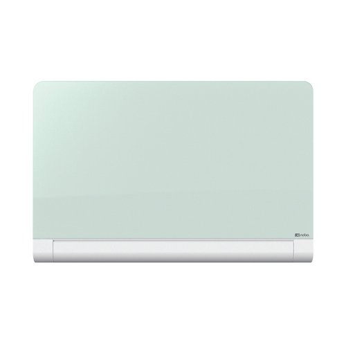 Nobo Impression Pro Glass Magnetic Whiteboard Concealed Pen Tray 1260x710mm White 1905192