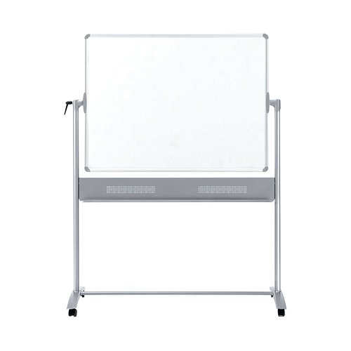 Nobo Basic Melamine Mobile Whiteboard 1500 x 1200mm 1905240 | ACCO Brands