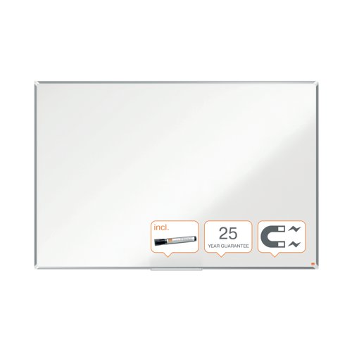 Nobo Premium Plus Enamel Magnetic Whiteboard 1800 x 1200mm 1915149