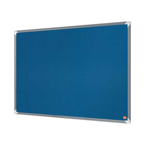 Nobo Premium Plus Felt Notice Board 1200 x 900mm Blue 1915189