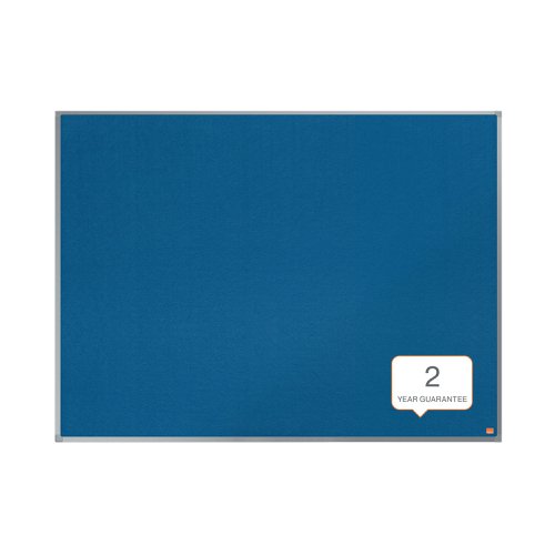 Nobo Essence Felt Notice Board 900 x 600mm Blue 1915203