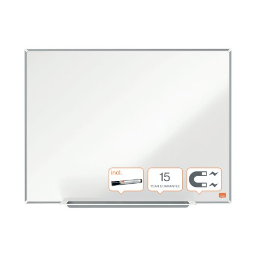 Nobo Impression Pro Steel Magnetic Whiteboard 600x450mm 1915401