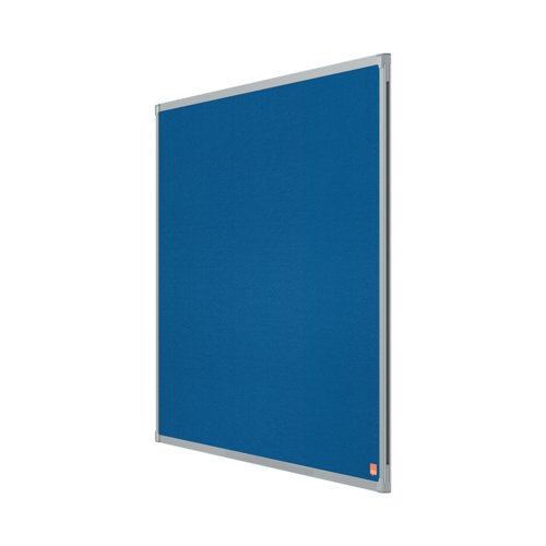 Nobo Essence Felt Notice Board 1800 x 1200mm Blue 1915438