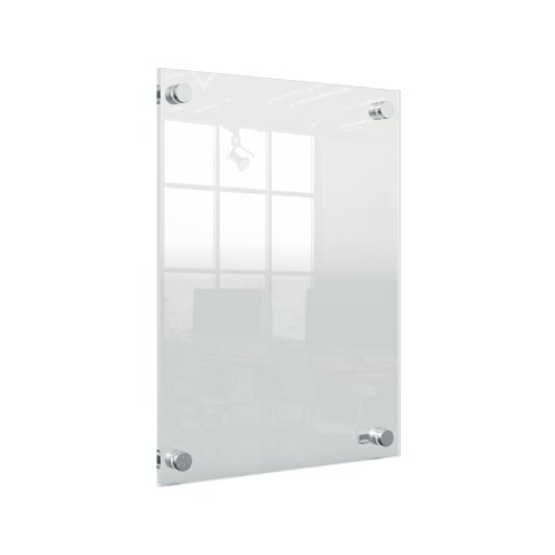 Nobo A4 Acrylic Wall Mounted Poster Frame Clear 1915591