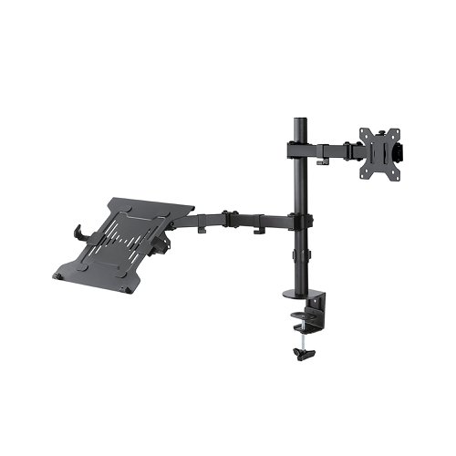 Neomounts Dual Monitor Arm Full Motion for Monitor Screen and Laptop Black FPMA-D550NOTEBOOK | NewStar