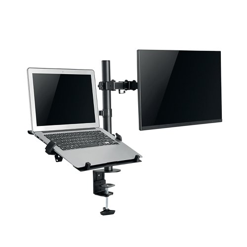 Neomounts Dual Monitor Arm Full Motion for Monitor Screen and Laptop Black FPMA-D550NOTEBOOK | NewStar