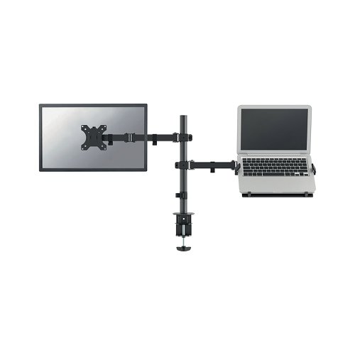 Neomounts Dual Monitor Arm Full Motion for Monitor Screen and Laptop Black FPMA-D550NOTEBOOK