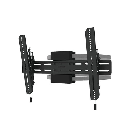 The Neomounts Select is a tiltable pillar mount for screens up to 75 inches with a maximum weight capacity of 50kg. The versatile tilt (12) technology allows you to create the optimum viewing angle. The mount is suitable for 250-1000mm cylinder, square and rectangular pillars. Individual bracket height and level adjustment are available for the perfect installation. The WL35S-910BL16 has a depth of 699mm and is suitable for screens that meet VESA hole pattern 300x100 to 600x400mm. The pillar mount has a strap of 3500mm and can be locked if required with the anti-theft screw provided or with a padlock (not included). The mount features a nifty magnetic pull and release system, that allows you to attach the TV in a secure, safe and solid manner. Afterwards, the pull and release straps can be easily hidden behind the screen by clicking the magnet to the mount. The ratchet clamp ensures easy installation, as well as the separate magnetic spirit level tool that is included.