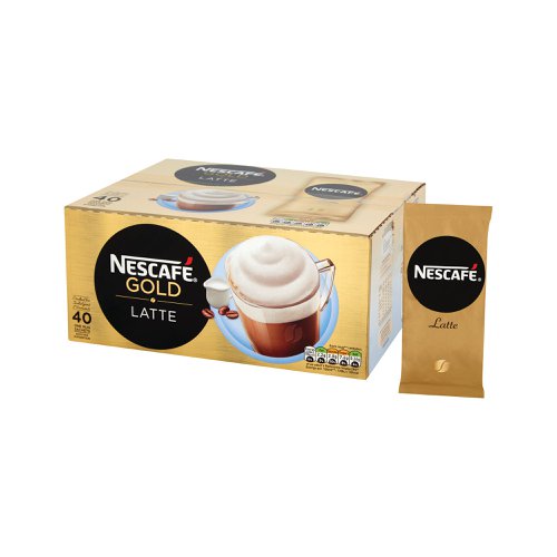 Nescafe Latte Coffee Sachets 720g (Pack of 40) 12579323